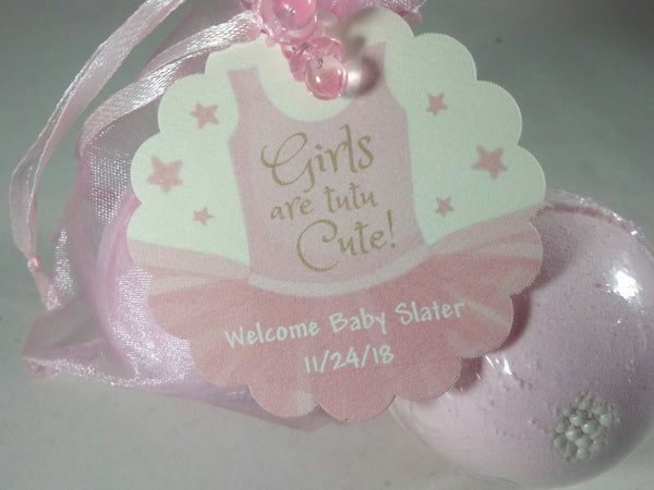 tutu baby shower favors