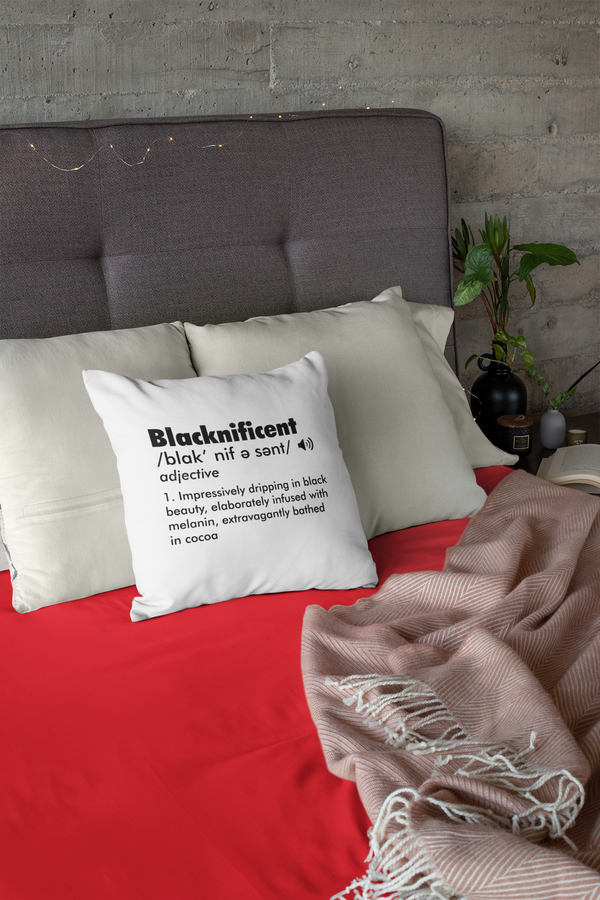 BLACKNIFICENT Pillow