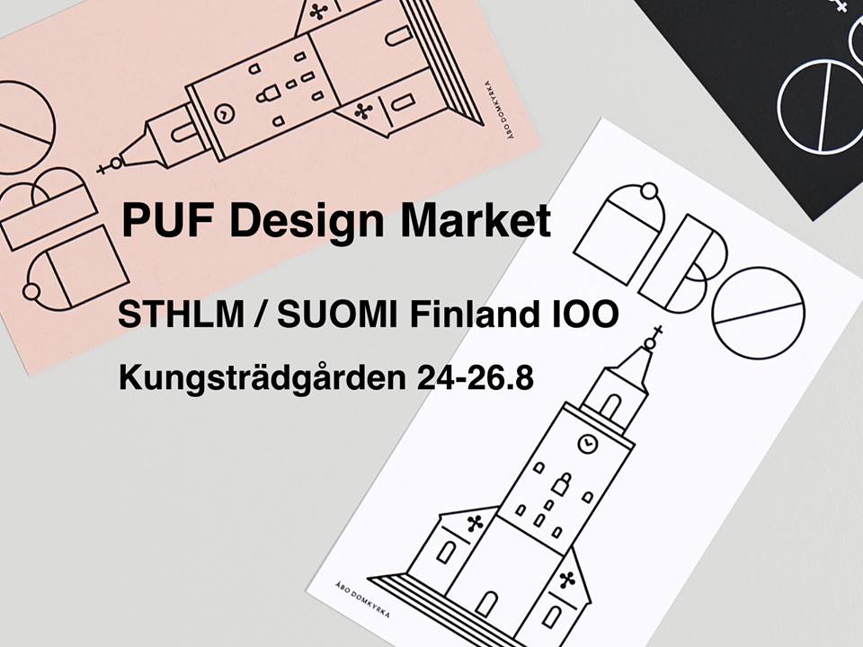 PUF STHLM/SUOMI tapahtumassa 24-27.8 Kungsträdgårdenissa, Tukholmassa.