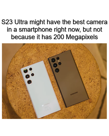 Samsung S23 Ultra: Do you need 200 megapixels in a smartphone