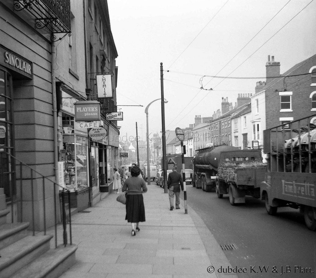 Sinclairs Shop in Doncaster on May 1962 - Copyright from Dubdee on Flickr