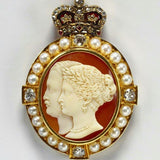 Queen Victoria & Prince Albert Brooch