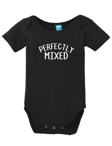 perfectly mixed onesie