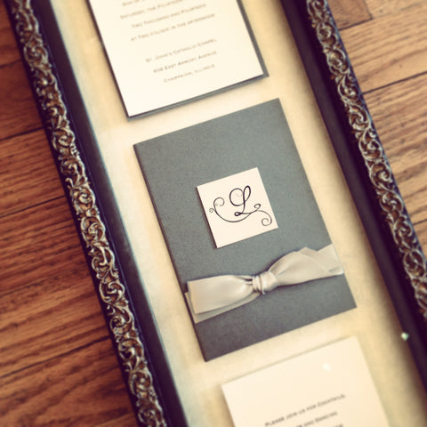 FramedWeddingInvitation-ArtfulFramerStudios