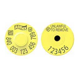 USDA 840 Dairy Visual round and button NOT EID tag