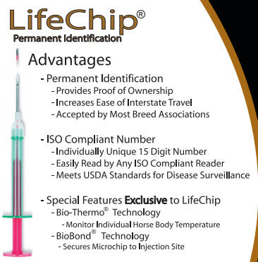 cck sells destron lifechip microchips for deer and horses