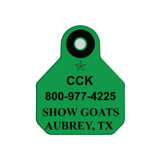 Y-TEX Mini Custom front tag with Key Chain