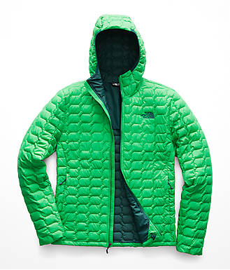 north face thermoball hoodie green