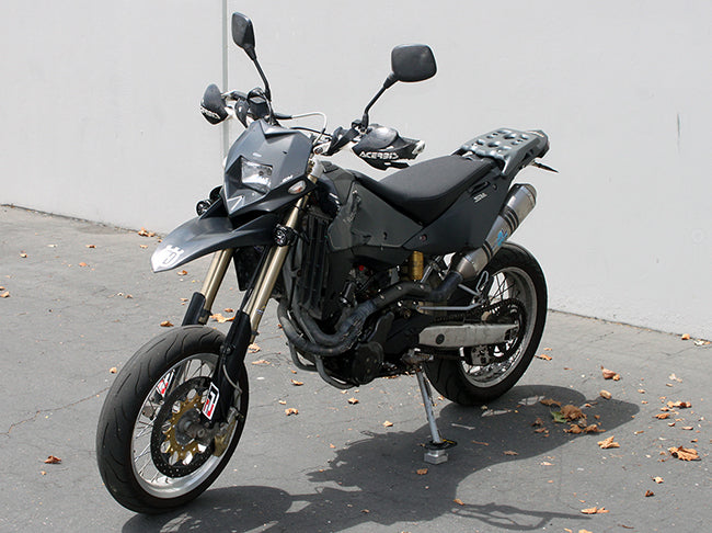 Husqvarna with fork mounted Darlas