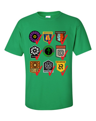 Ingress Anomaly Veteran shirt for Enlightened