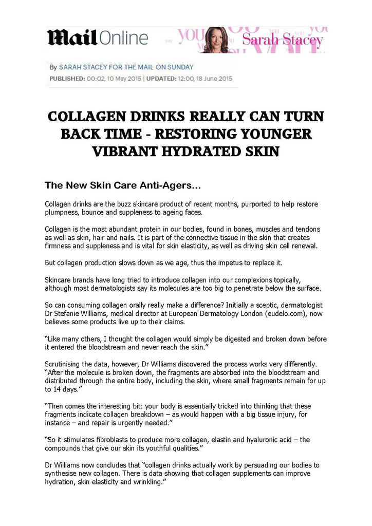 Hydrolysed Collagen Skin Benefits