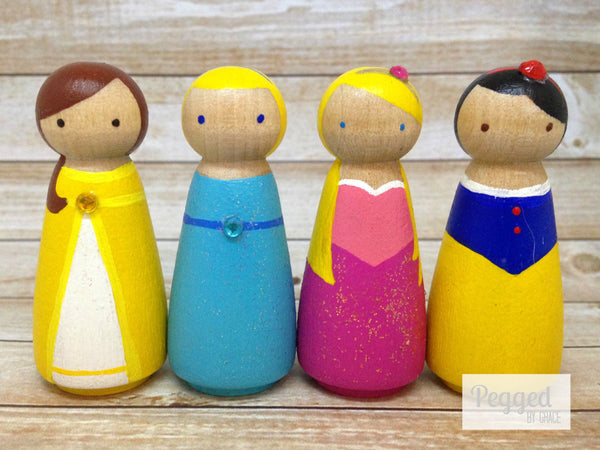 snow white peg doll