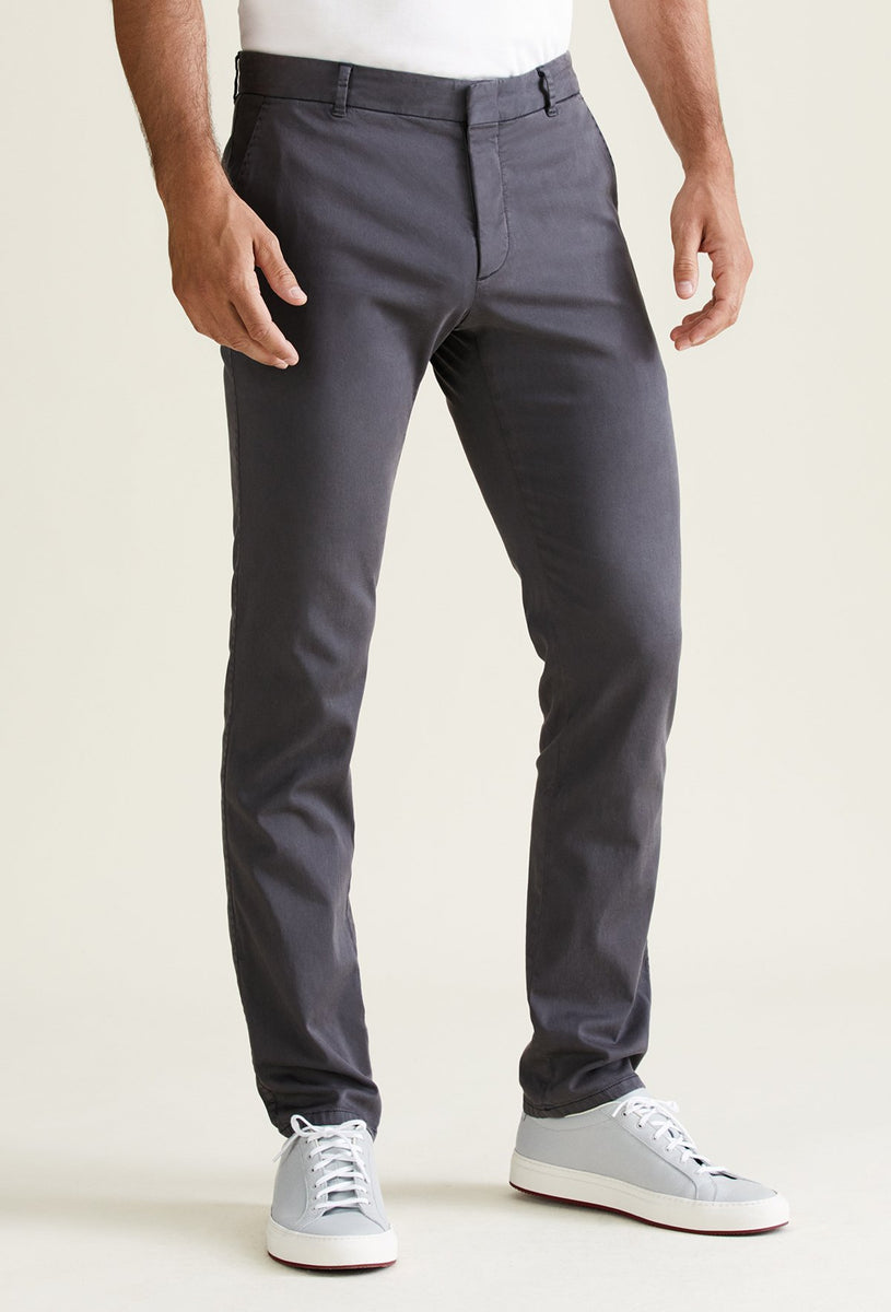 Men's Dark Grey Chino Pants – ZACHARY 