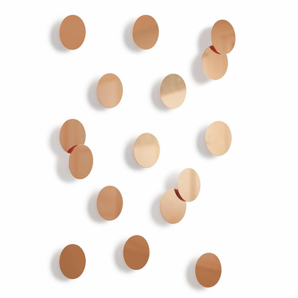 Confetti Dots Wall Decor - Copper