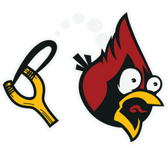 Cardinals Funny Hilarious Football Logo