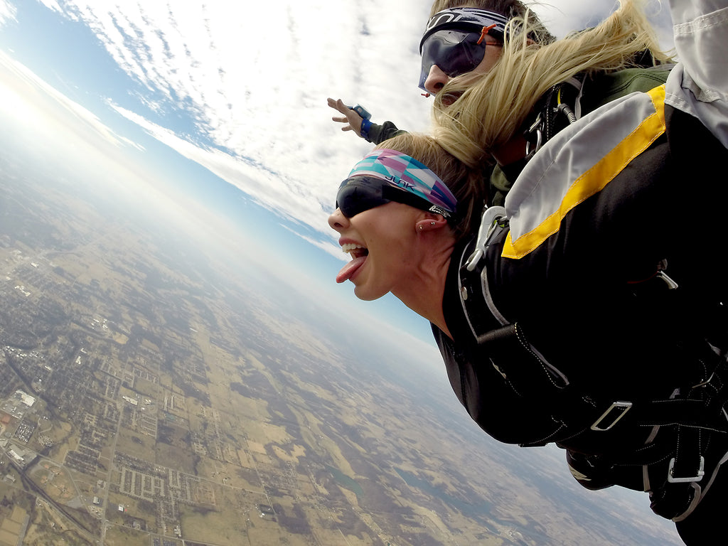 JUNK Lab Extreme Test Skydiving Headbands