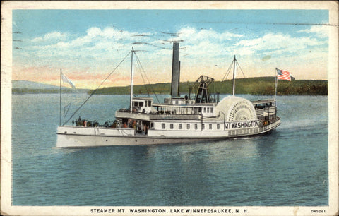 Steamer Postcard