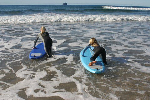 First Paddle Out