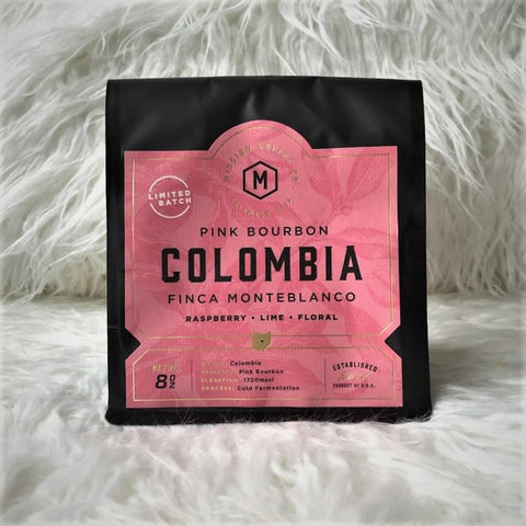 Colombia Pink Bourbon Rodrigo Sanchez Cold Fermentation Small Batch Mission Coffee Co. 