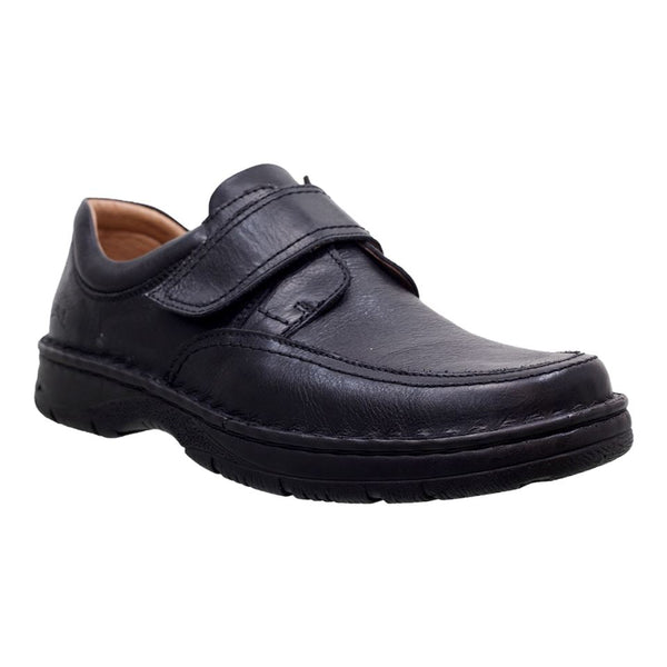 SoftWalk, 9052 XW, Shoe, Leather, Black