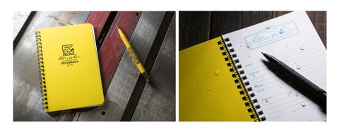 rite in the rain waterproof notebook orange screw blog usa made gifts