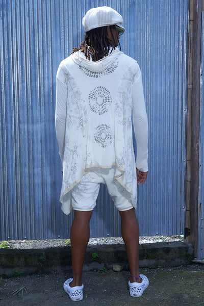 Man wearing Psylo's Cryptic Mystic alt clothing collection