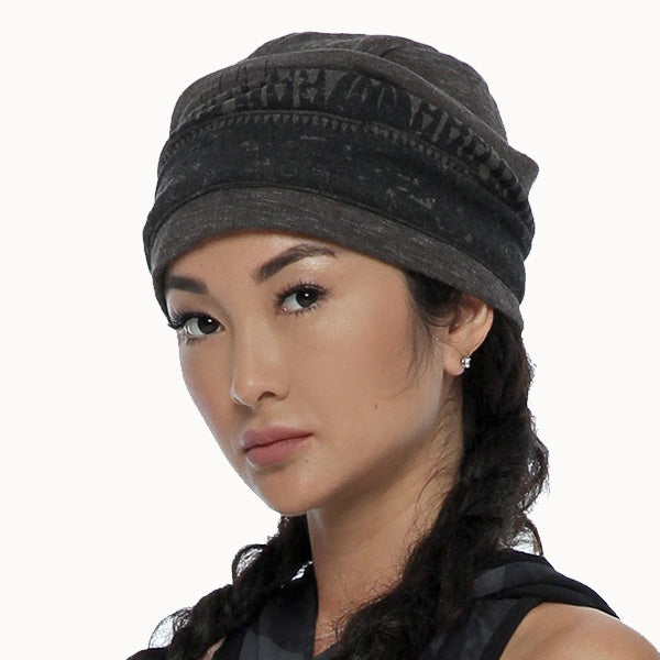 streetwear unisex beanie hat by Psylo Fashion alternative clothing