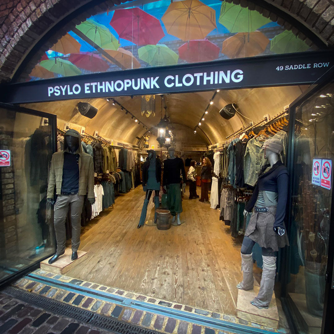 Psylo Fashion Camden shop alternative clothing ethical streetwear London