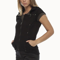 psylo fashion dark style streetwear for women missi vest