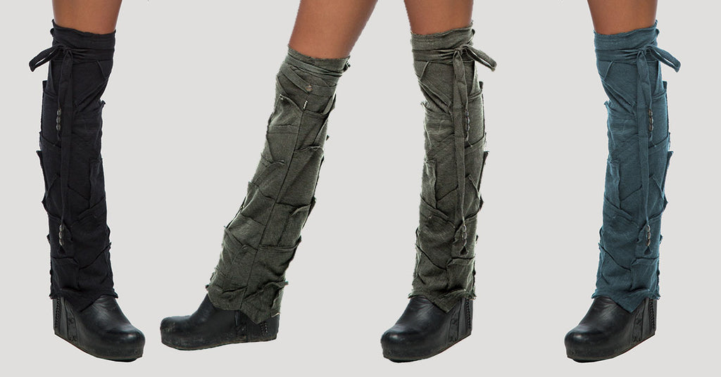 psylo fashion ethical streetwear legwarmers