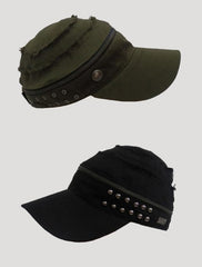 zipp off cap hat by Psylo Fashion