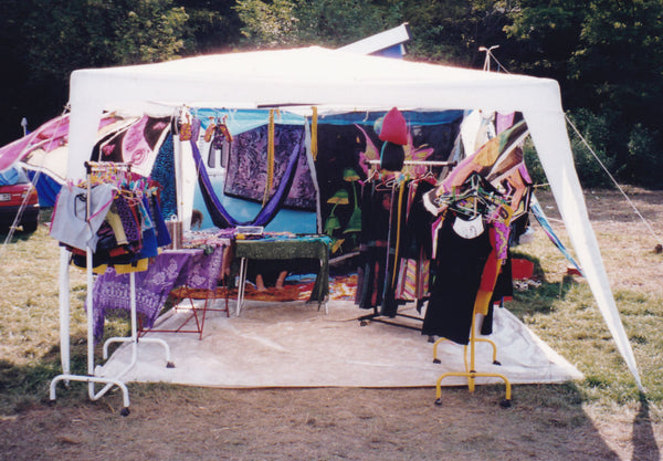 Psylo Fashion original festival shop circa 1999