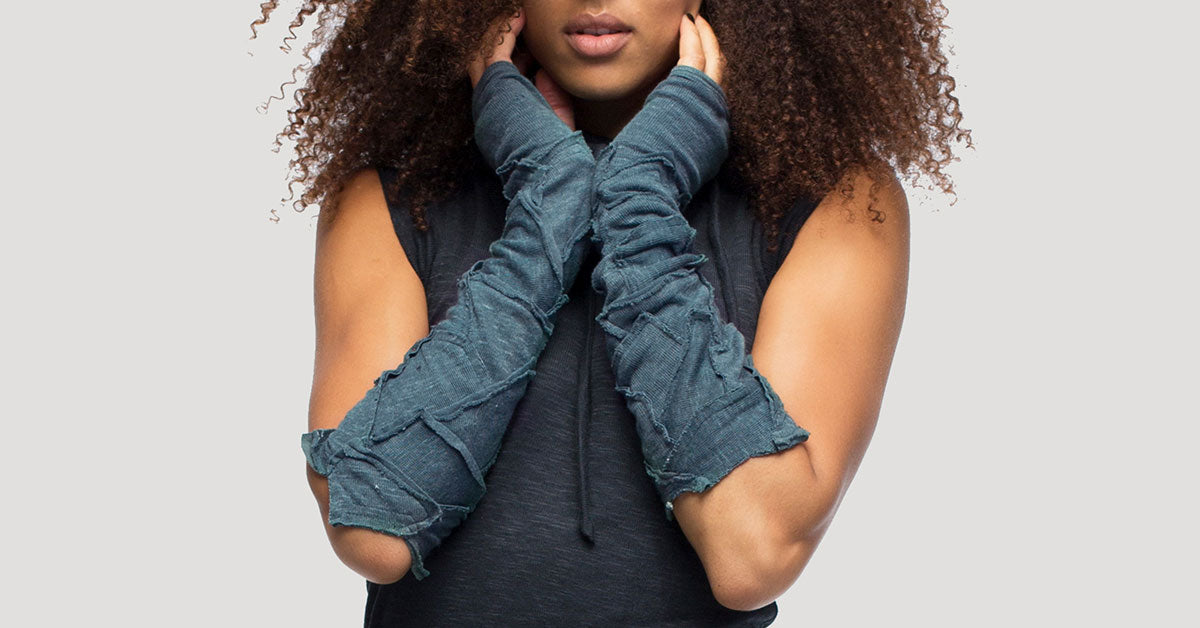 psylo fashion ethical streetwear armwarmers gift idea for her