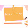 Set of Eight 'Everyday' Notecards, Postcards, Writing Set, Just A Note, Notecard Set - Studio 9 Ltd