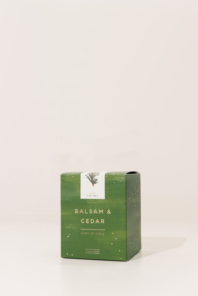 Balsam + Cedar Small Luxe Mercury Candle - Heyday