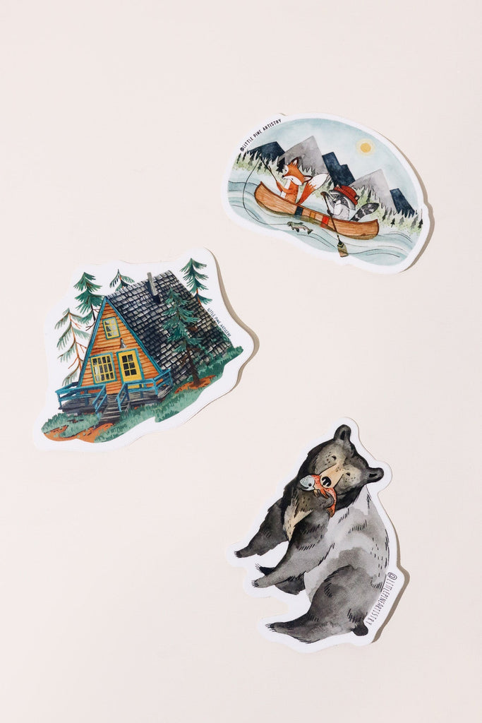 Canoe Adventure Sticker - Heyday