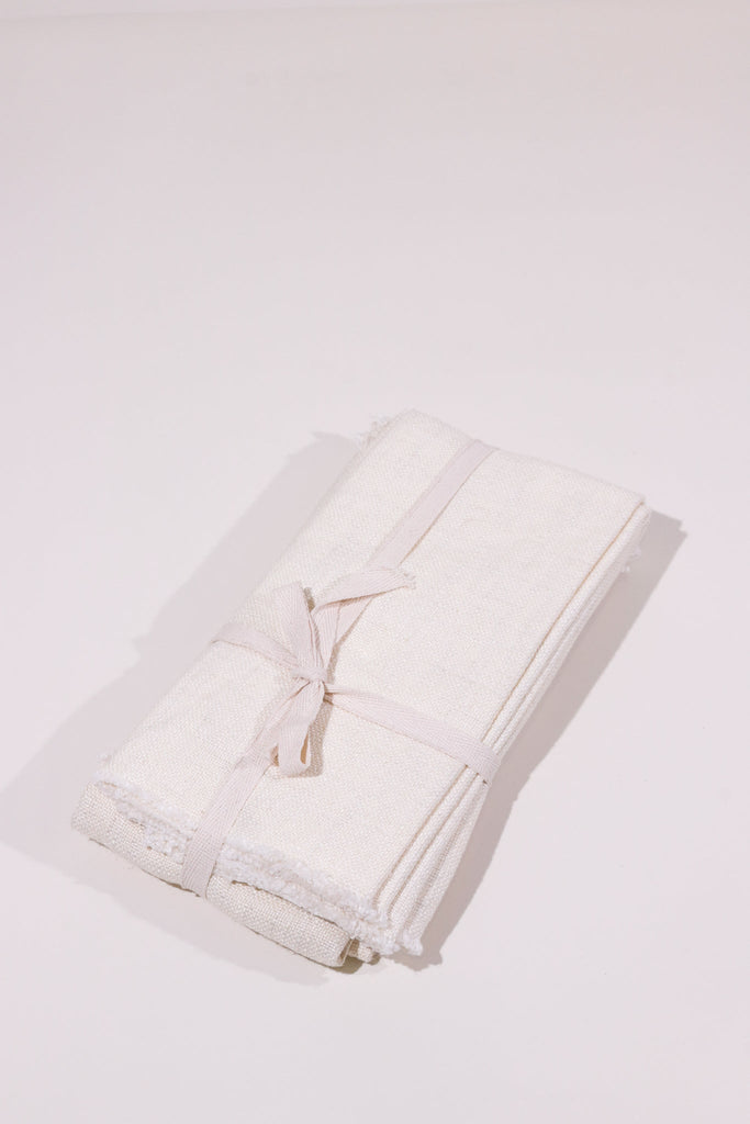 Cream Linen Napkin Set - Heyday