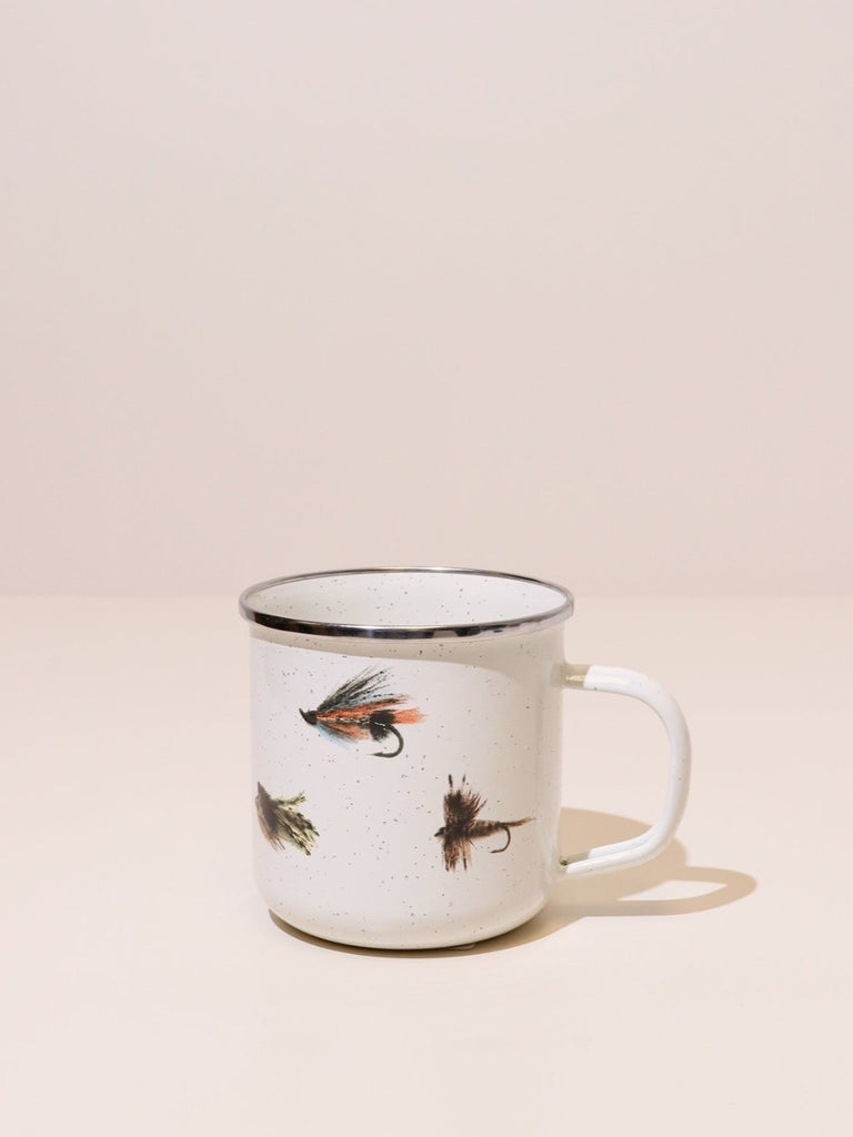 Fly Fishing Enamelware Mug - Heyday