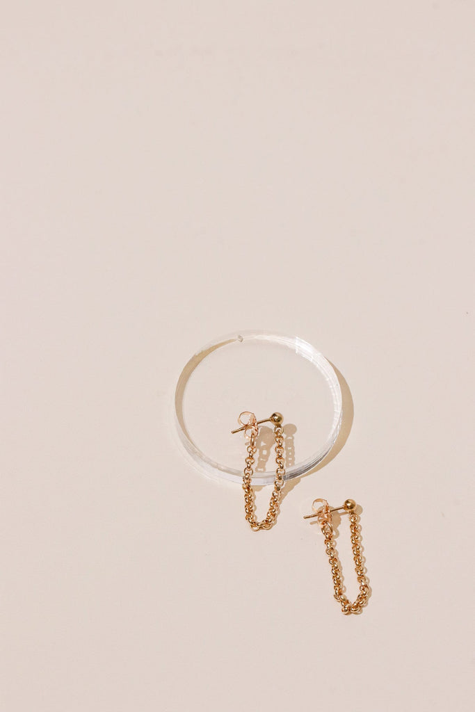 Gold Annex Earrings - Heyday