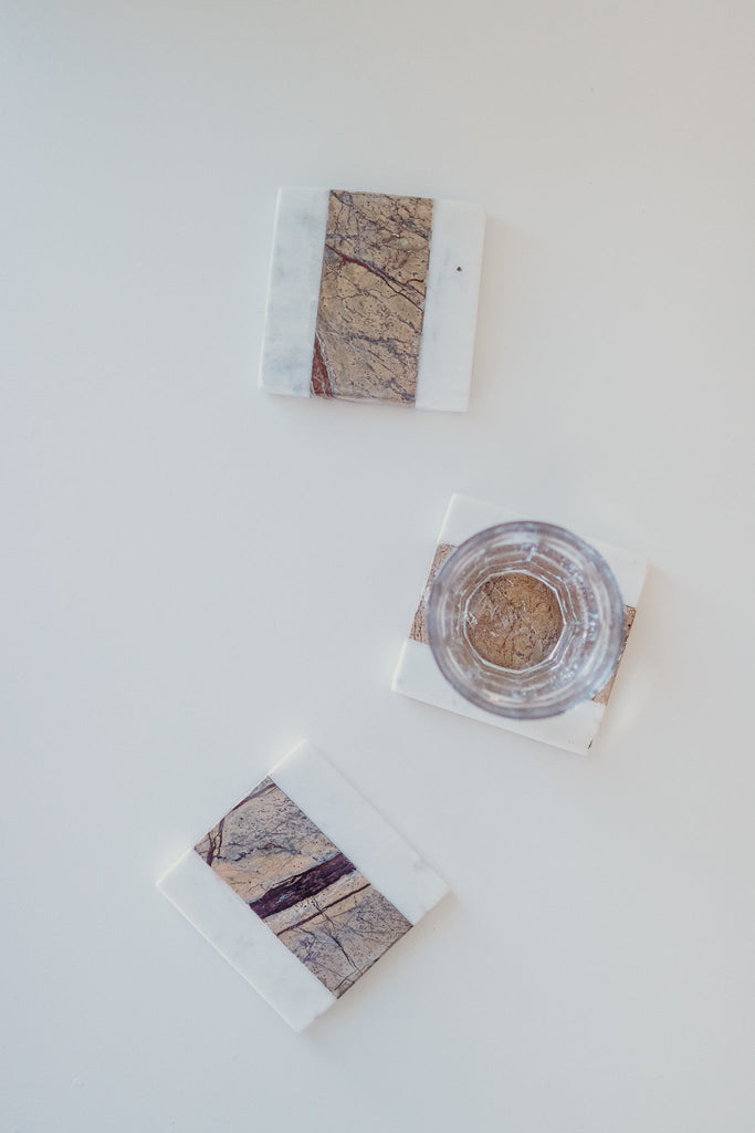 Marble Coaster Set - Heyday