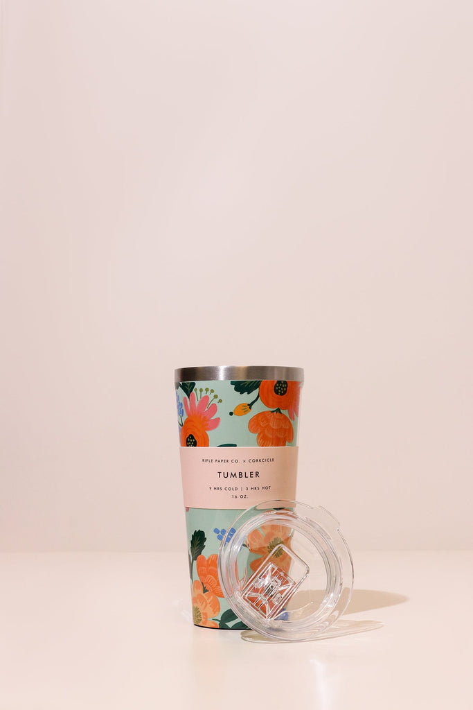 Mint Lively Floral Tumbler - Heyday