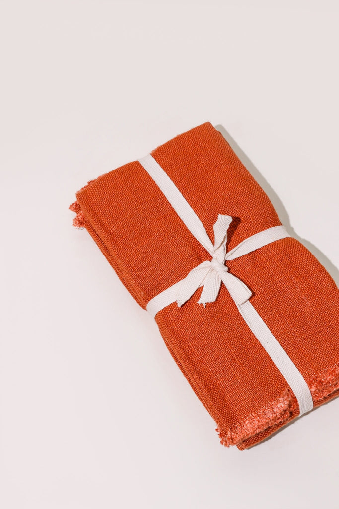 Rust Linen Napkin Set - Heyday