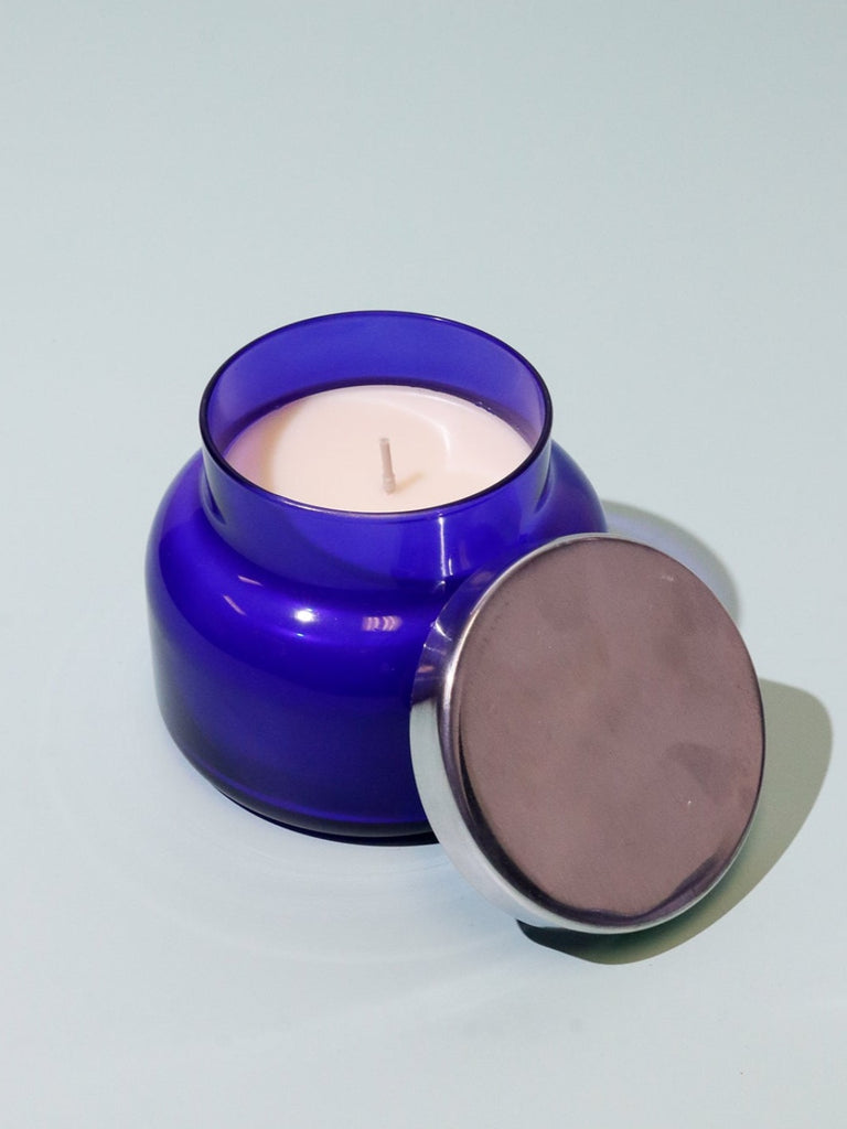 Volcano Signature Cobalt Jar Candle - Heyday