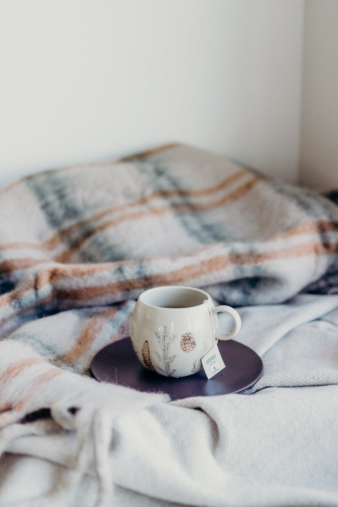 Warm Wishes Plaid Throw Blanket - Heyday