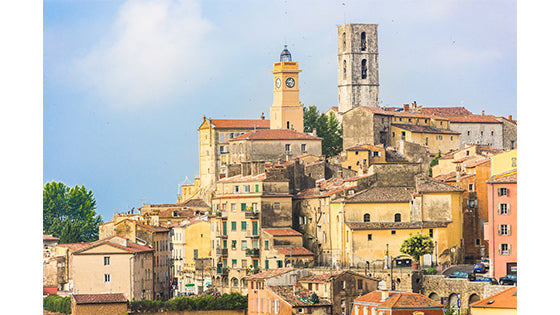 Grasse, the perfume capital of France, old town