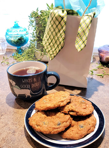 Cooking with Candy: Father's Day Chocolate Covered Blueberry Oatmeal Cookies by All City Candy