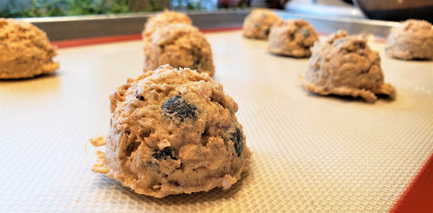 Cooking with Candy: Father's Day Chocolate Covered Blueberry Oatmeal Cookies by All City Candy - Step 6