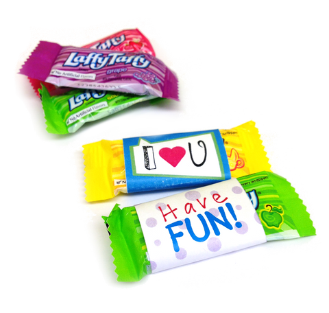 Free Printable - Lunch Box Goodies Wrappers