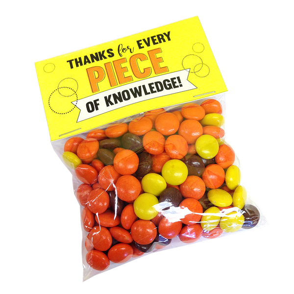 Pieces of Knowledge Reese's Pieces Free Printable