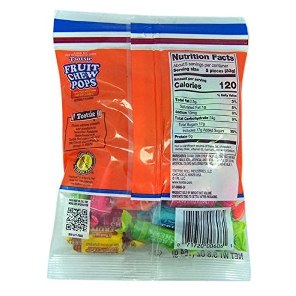 Tootsie Fruit Chews Assorted Fruit Rolls 58 Oz Bag All City Candy 